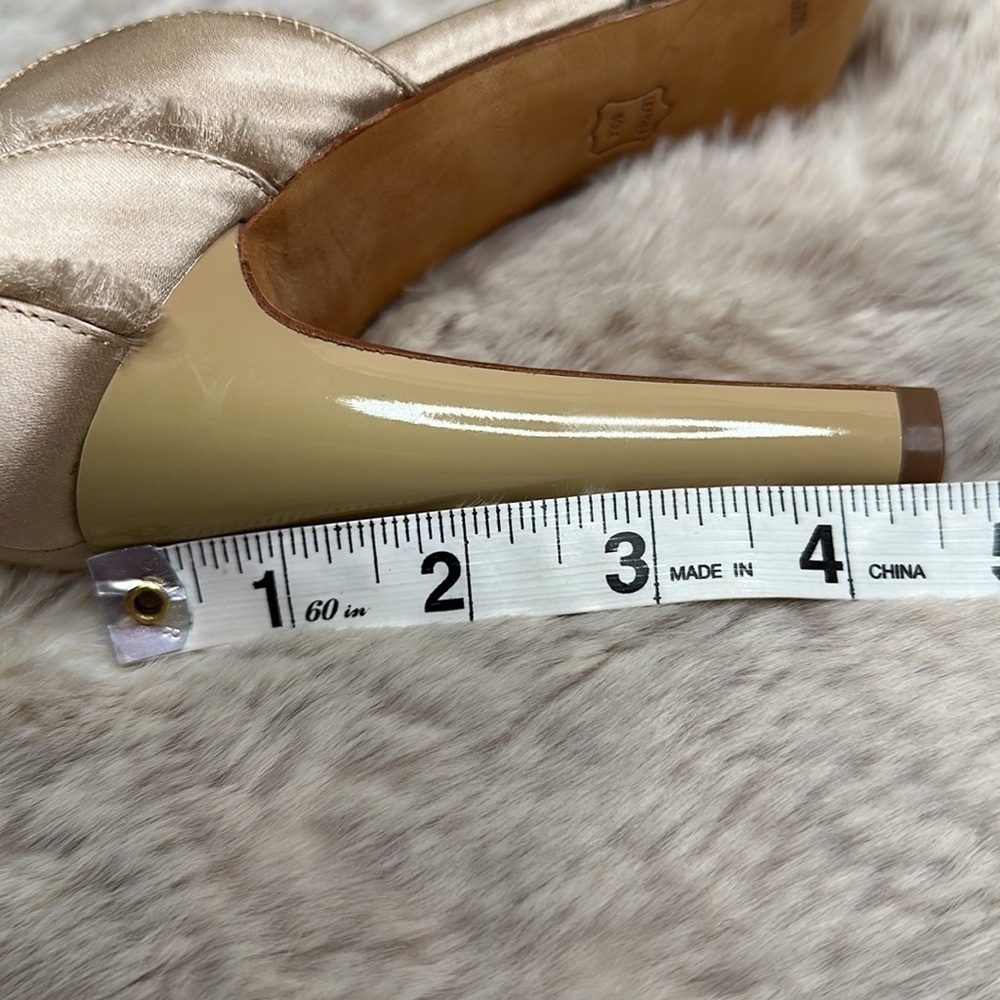 BCBGMAXAZRIA | Bcbg Max Azria Amaris Blush Satin Heels - Picture 9 of 14